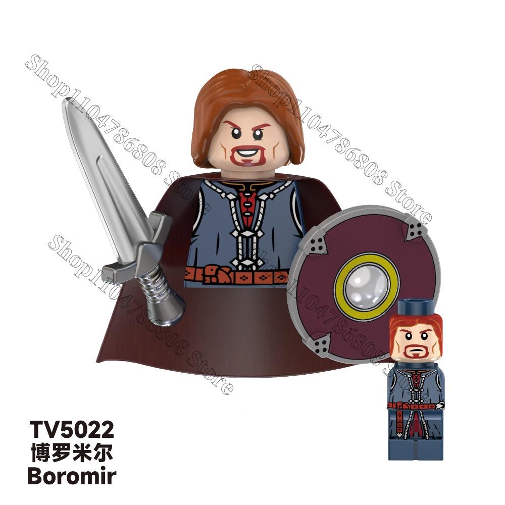 Lord of the Rings film anime figurine Uruk-hai Boromir ORCI blocuri de construcție model cadou pentru copii jucării din cărămizi