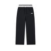 FILA Heritage Classic Simple Stylish Retro Casual Versatile Comfortable Knitted Sports Pants Women bottoms Legendary-Blue F61W618603FNV