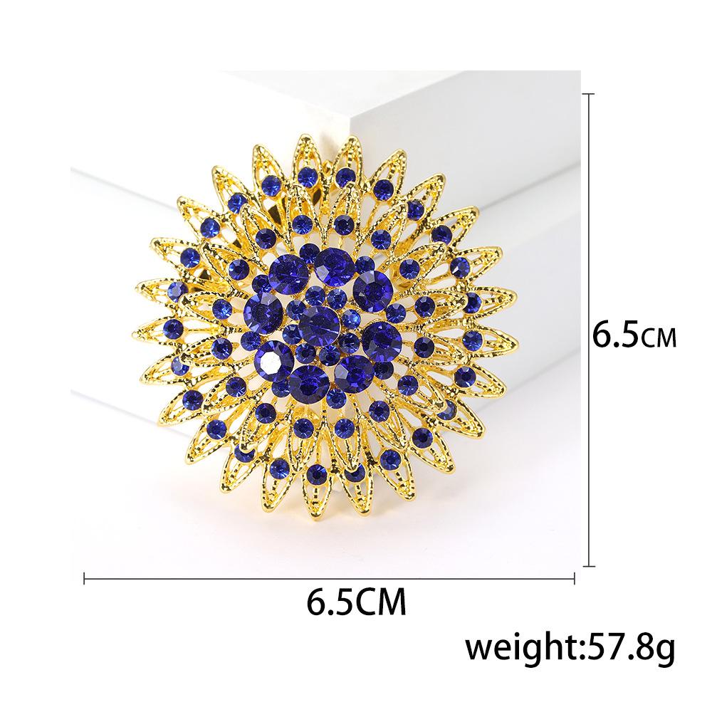 

Креативная брошь со стразами из сплава, модный корсаж, женская одежда, аксессуары