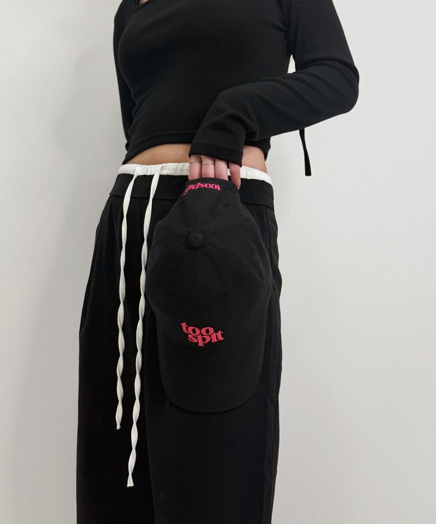 Tueseupis Signature Ball Cap (Black Pink)