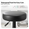 Adjustable Round Stool 360-Degree Rotate Rolling Seat Easy To Clean Water-Resistant Surface For Cosmetic Technicians Spa