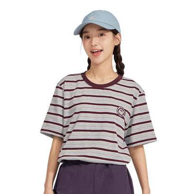 Deesha Girls' Striped Short-Sleeve T-shirt