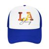 LA CALIFORNIA STRONG Firefighter Hiking Mesh Baseball Caps Women Men  Personalized Male Beach Bucket Hat Trucker Cap