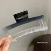 Exquisite Acrylic Claw Clip for Thick Hair - Large High-End Shark Hairpin
