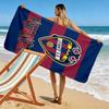 Name Custom Levante UD Print Beach Towel, Large Soft Quick Dry Towel for Beach Camping Swimming