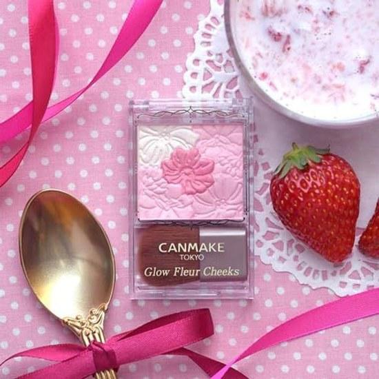 Canmake Powder Glow Fleur Cheeks 03 Fairy Orange 6.3g