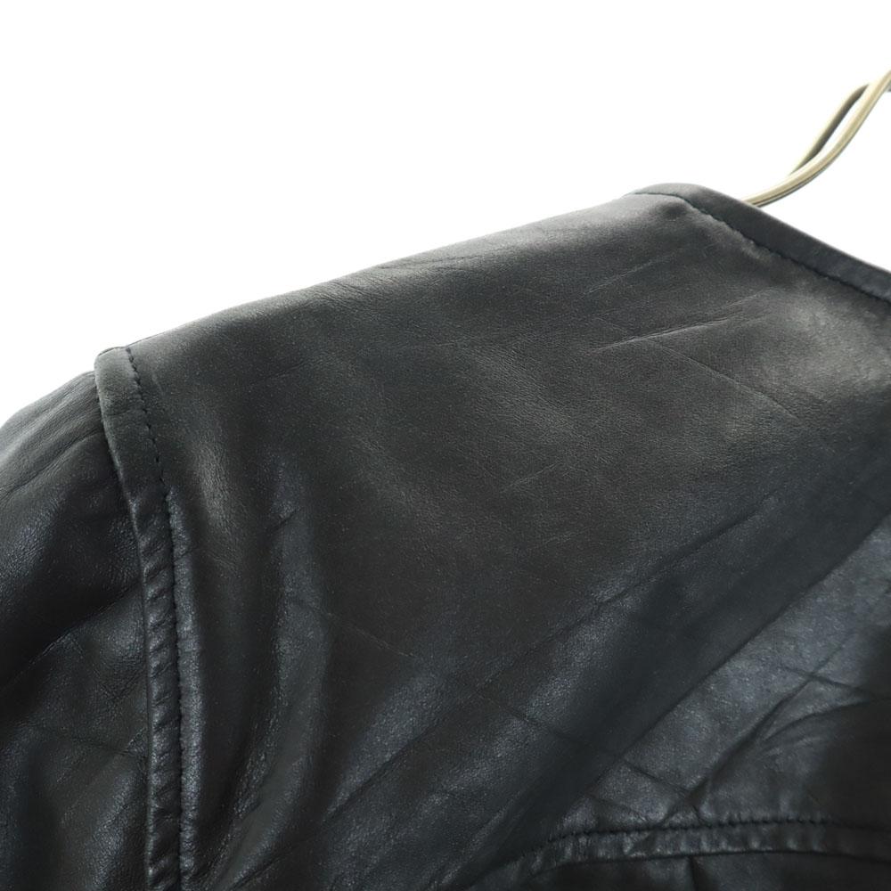 JTP LEATHER Genuine Leather Old No color leather jacket S black Women Used
