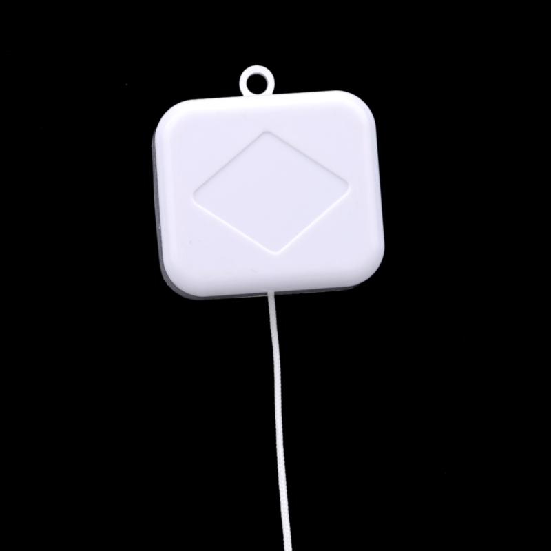 1/2 Zugschnur Spieluhr Weiß Baby Kleinkind Kinder Bett Mobile Rassel Spielzeug Geschenke Neue Teile Zubehör für Kinder Brahms Wiegenlied