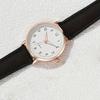 Orologio puntatore luminoso moda scolaretta pelle opaca fresca casual orologio digitale al quarzo semplice