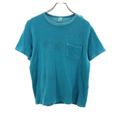 Camiseta de manga curta Ron Herman made in Japan S Azul Piquet Masculina Usada