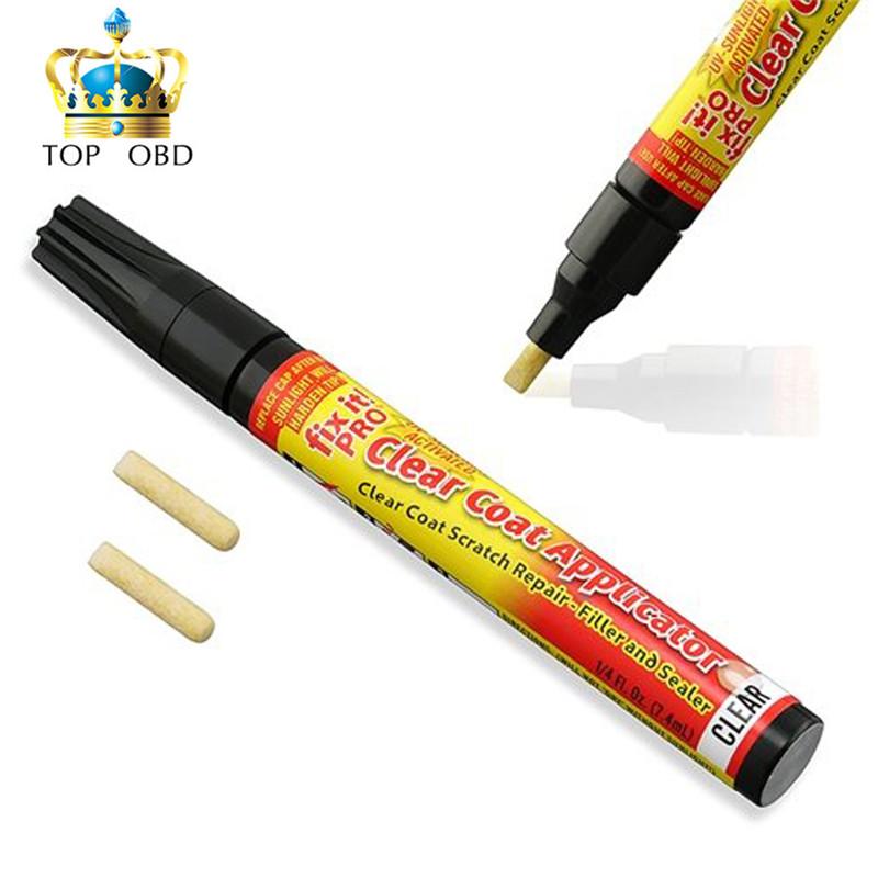 Universal Fix It Pro Clear Car Scratch Pen Repair Filler Auto Paint Pen Clear Coat Applicator with Car Styling Fast Shipping Touchup Paint2