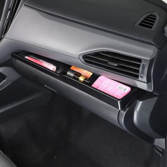 Co-Pilot Dashboard Storage Box Organizer Tray Trim For Subaru Crosstrek -24