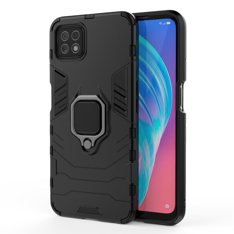 For Oppo A73 5G Case  Armor Magnetic Suction Stand Full Edge Cover For Oppo A73 5G Case For Oppo A73 A54 A74 A94 A95 A96 A76 A36