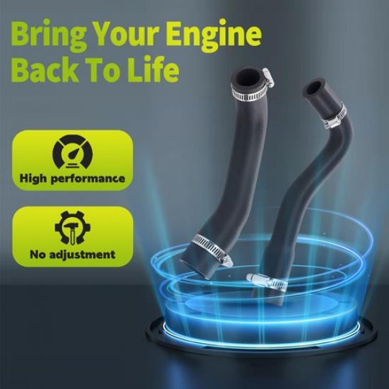 For 1987-1995 Jeep Wrangler 20 Gal Fuel Tank Filler Fuel Vent Hose Kit 52040079