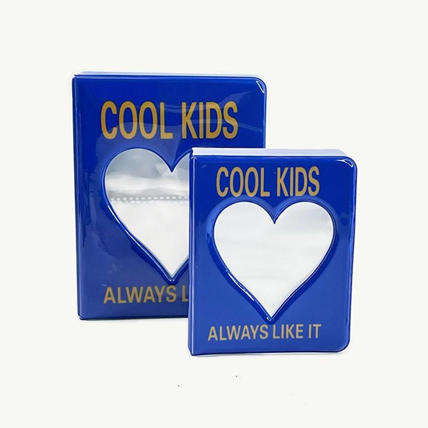 36/64 Pockets Mini Photo Album Heart Transparent Photocard Holder Mini Polaroid Album Storage Collect Book Name Card Album