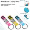 Travel Luggage Strap Portable Fixed with Release Buckle Additional Bag Backpack Strap Luggage Strap Lapel Strap Jacket Holder