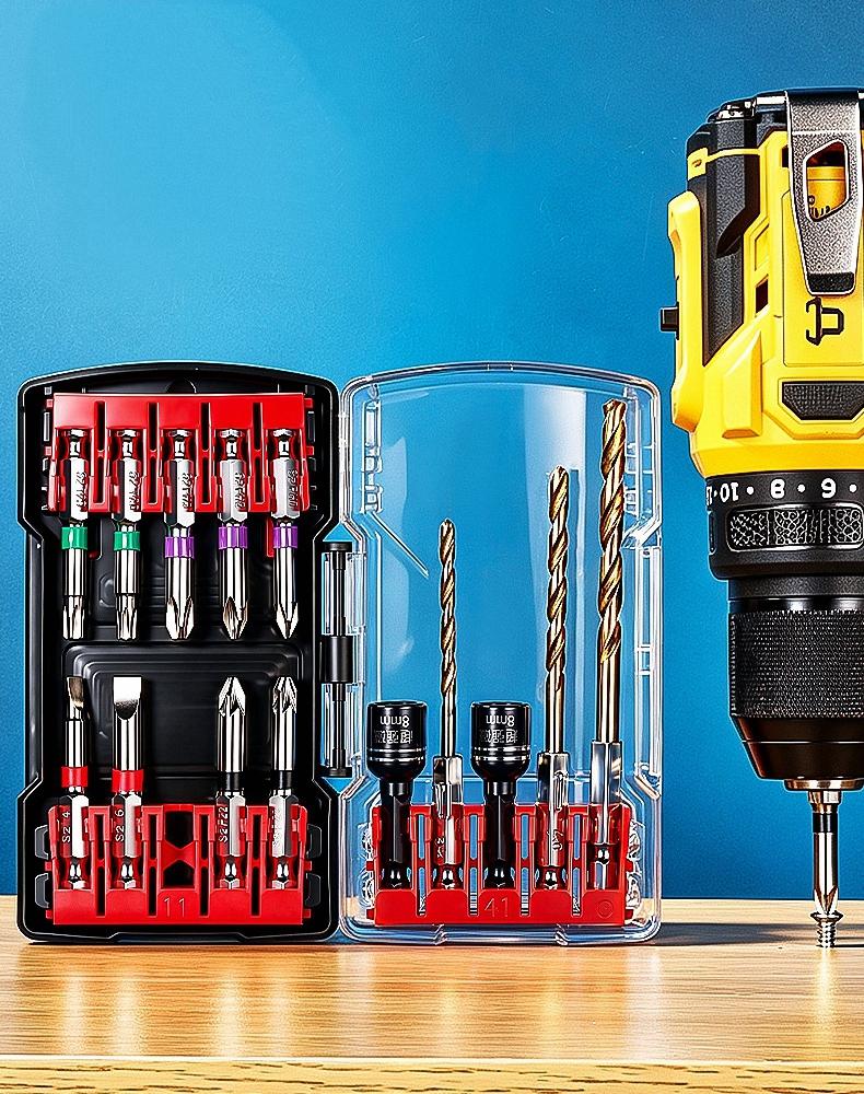 Xiaomi 10/15/34PCS Impact Driver Bit Set Hex Shank Magnetic Screwdriver Socket Bits For Power Drill Wood Metal Home Tool Kit