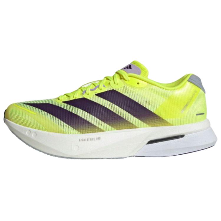 Adidas Adizero Boston 13 Breathable Support Lightweight Training Running Shoes Men's Yellow JP9251