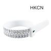 NIUPIKA Ring Sizer Measuring Tool Finger Sizer US UK EU Plastic Belt 1~13 AZ 41~76 Jewellery Measurement