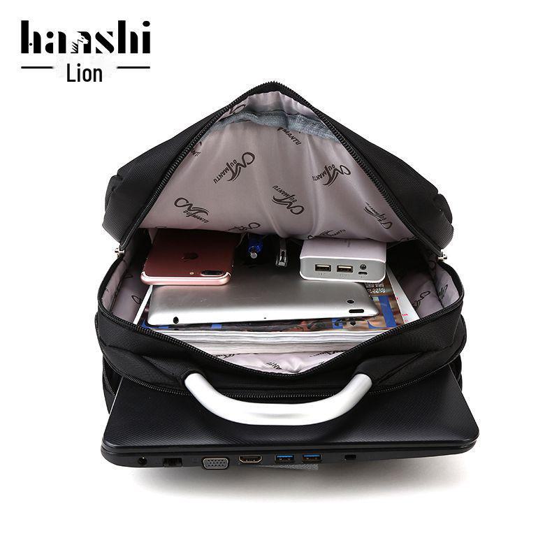 Men's Large Capacity Waterproof Business Travel Backpack