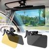 Extensor de viseira solar para carro, instalação simples e universal, ajuste de 180 graus, viseira solar para carro com proteção contra reflexos polarizados