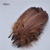 50pcs Natural Goose Feathers 15-20cm, Pure Soft DIY Craft Feathers for Home Decor, Balloons, Jewelry & Fashion Embellishment