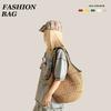 Lazy Wind Handwoven Bag Straw Bag Vacation Travel Beach Bag Daily Commuter Bag Shoulder Bag Tote Bag