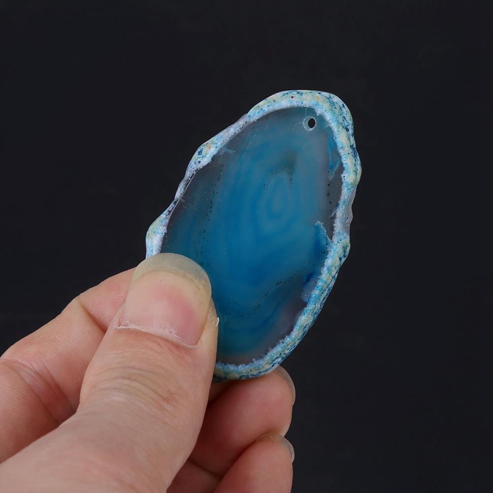 5Pcs 30 40mm Multi uses Natural Irregular Shaped Agate Slices Lot DIY Decoration Supplies