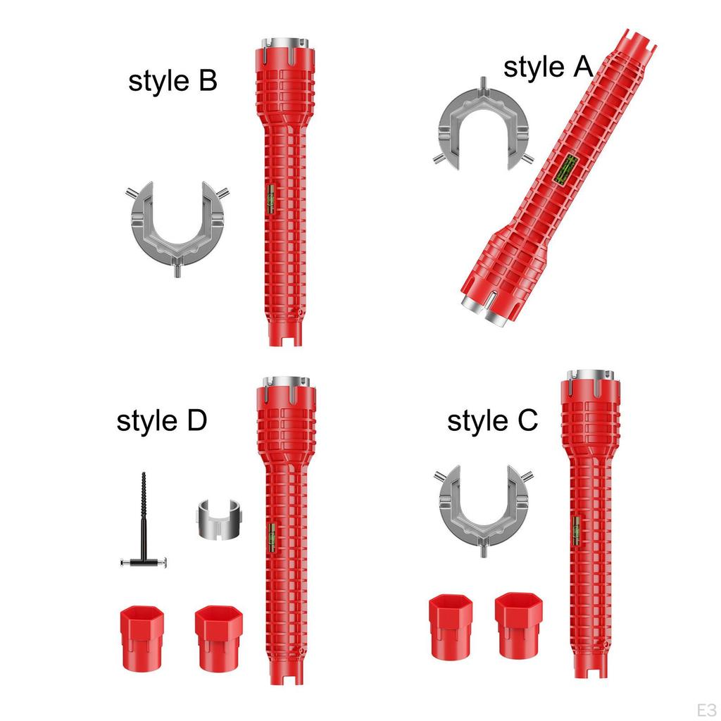 Einstellbares Sanitärwerkzeug für die Installation und Reparatur von Spülbecken
