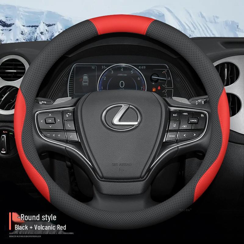 All-Season No-Sew Steering Wheel Cover for 2019-2025 Lexus LX