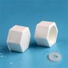 Garden Water Pipe End Connector Plastic and Stainless Steel 1/2'' 3/4'' 1'' Male/Female Thread End Cap PVC Tube Sealing Fittings