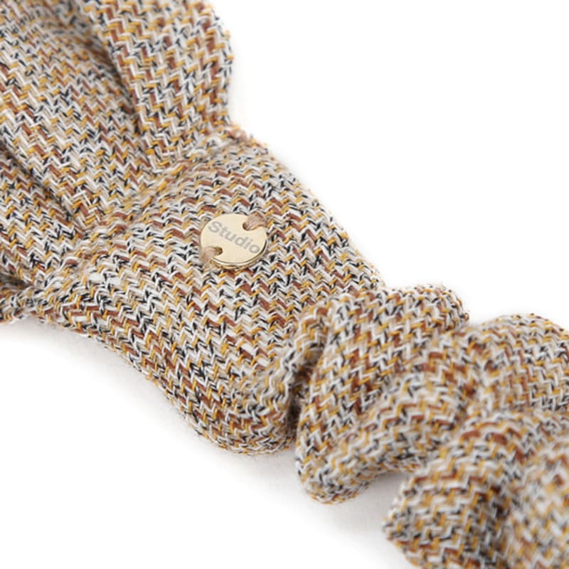 UNDERCONTROL STUDIO CROSS HAIR BAND / OVER WIDE / EC / br