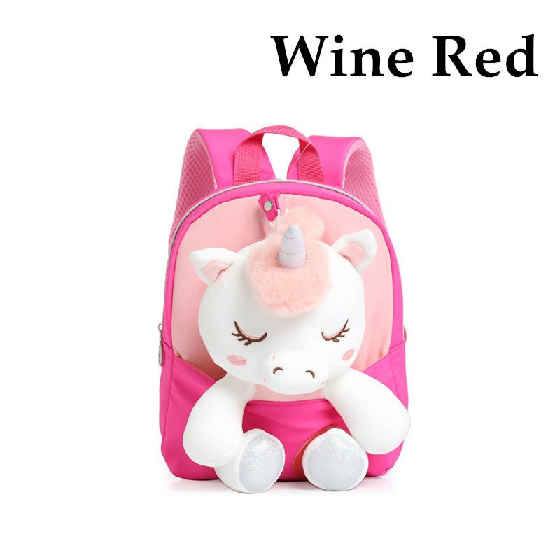 Unicorn Purple Unicorn watermelon red 3d three-dimensional cute animal children shoulder bag Unicorn Purple Unicorn watermelon red 3d three-dimensional cute animal children shoulder bag