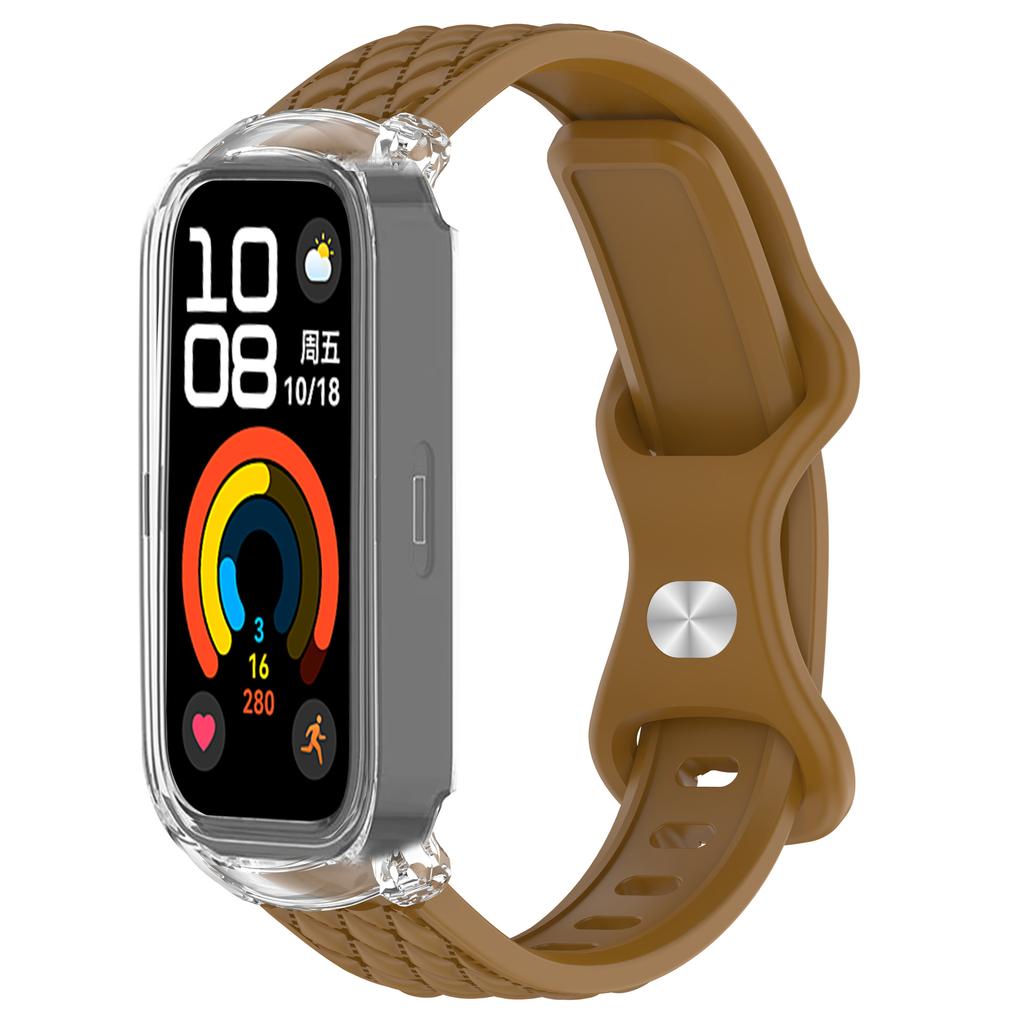 Watchband For Huawei Band 10/9/8 Accessories Silicone Braided Sport wristband pulseira correa bracelet+Case Huawei Band 10 Strap