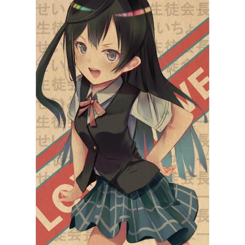 Love Live School Idol Project Anime Posters Retro Poster Home Decor Wall Art Canvas Painting Photos for Children's Room Decor