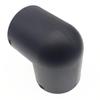 Car Air Heater Heater Ducting Pipe Elbow Outle 42/60/75/90mm Black Plastic Connector Heater Heating Pipe Air Intake Pipe