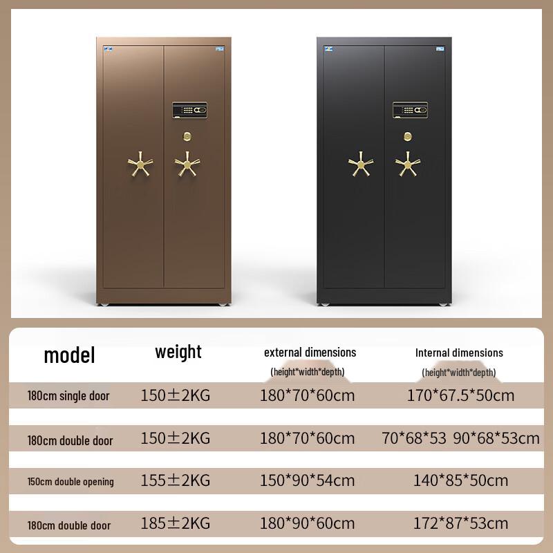 Tiger Brand Smart Anti-Theft Home & Office Safe with Biometric Lock