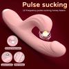 Clitoral Sucking G-spot Vibrator Dildo for Women Heating Nipple Vacuum Sucker Clit Stimulator Sex Toys for Adults Masturbator