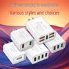 Universal Multi-Port USB Charger for Fast Charging Android Devices - Compatible with Huawei, Xiaomi, Vivo, and OPPO Phones
