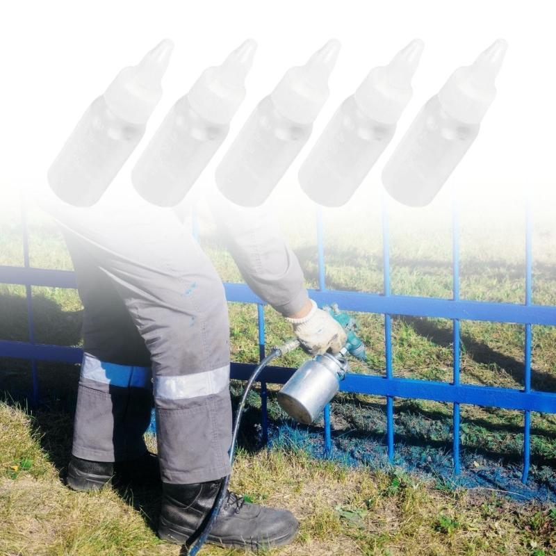 Paint Containers Air brush Paint Mixing Bottles Ample Capacity HX6C