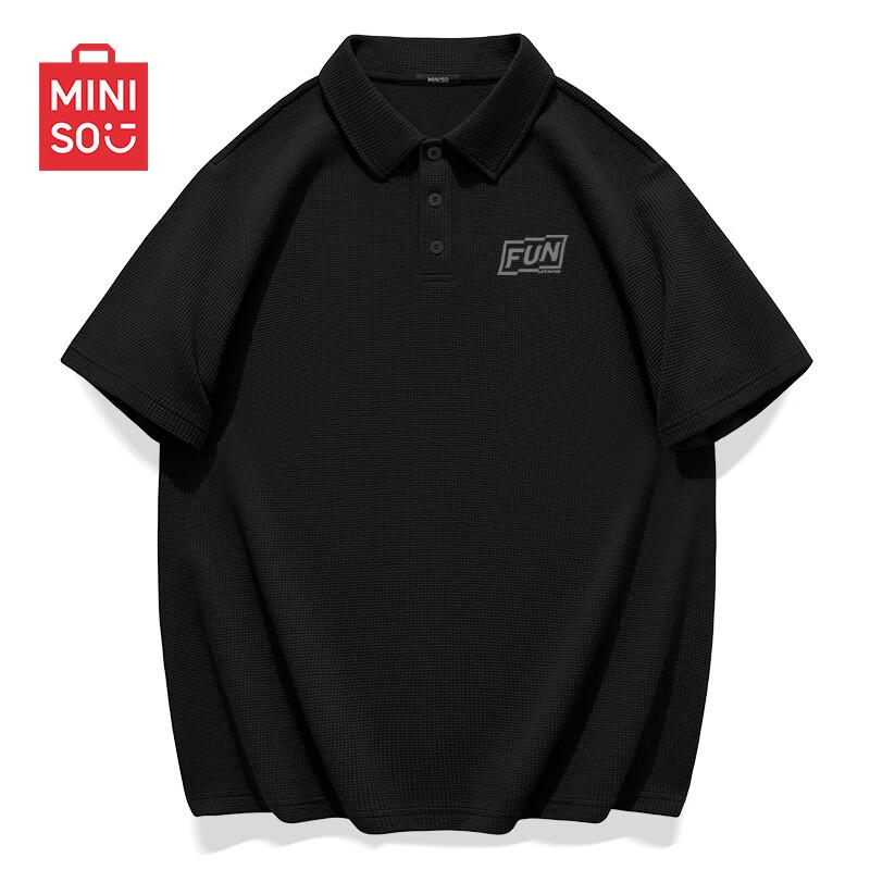 MINISO Поло в вафельную вязку 2XL