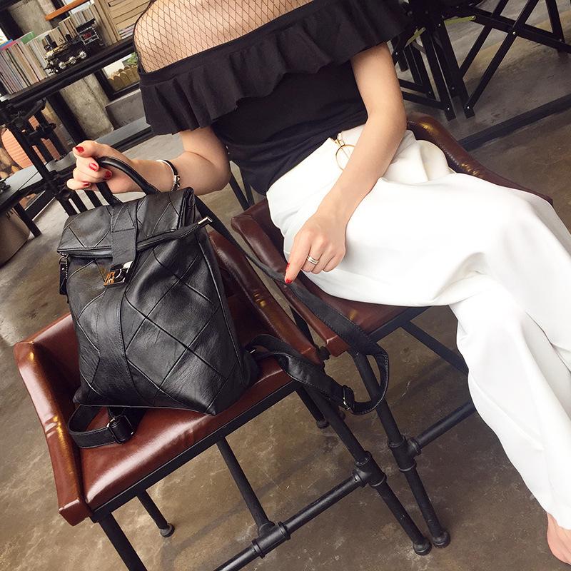 

Женский дорожный рюкзак из натуральной кожи - Легкий, Вместительный, Универсальная наплечная сумка для студенток, Новинка 2025 года.