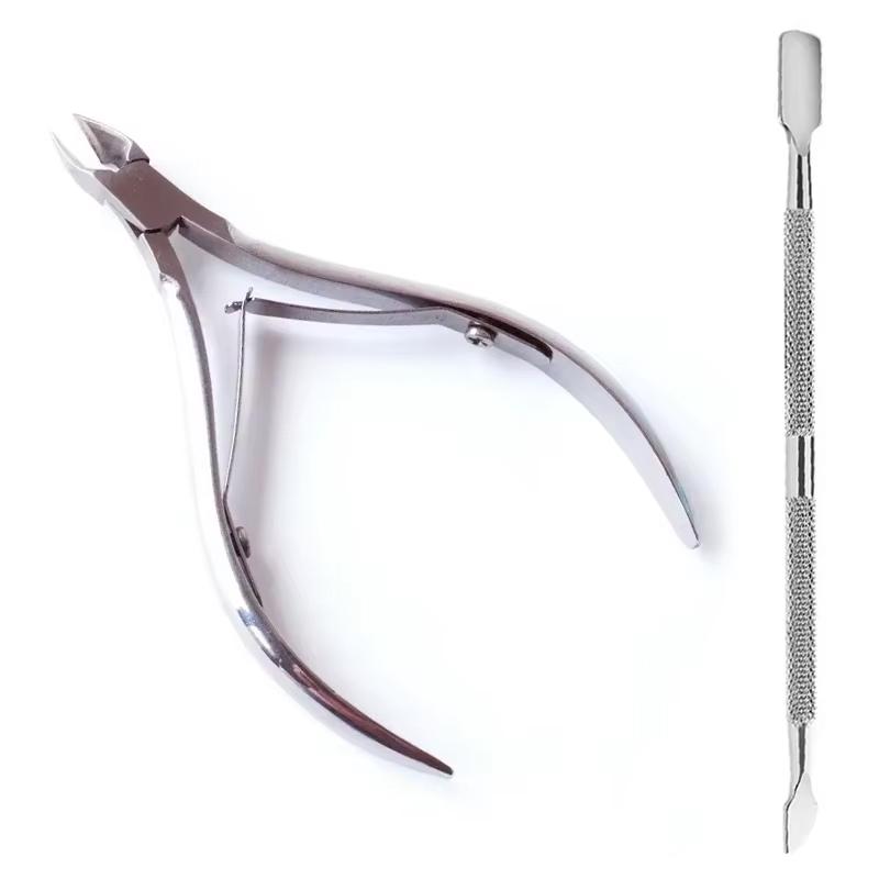 Professional Cuticle Cutter Nail Nippers Scissors Pusher Dead Skin Remover Manicure Pedicure Tong Nail Cuticle Regrowth Tool