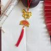 Chinese New Year Decorations 2026 Year of Horse Lucky Feng Shui Charm Zodiac Horse Hanging Tassel Pendant for Fortune Wealth Success Home Car Bonsai