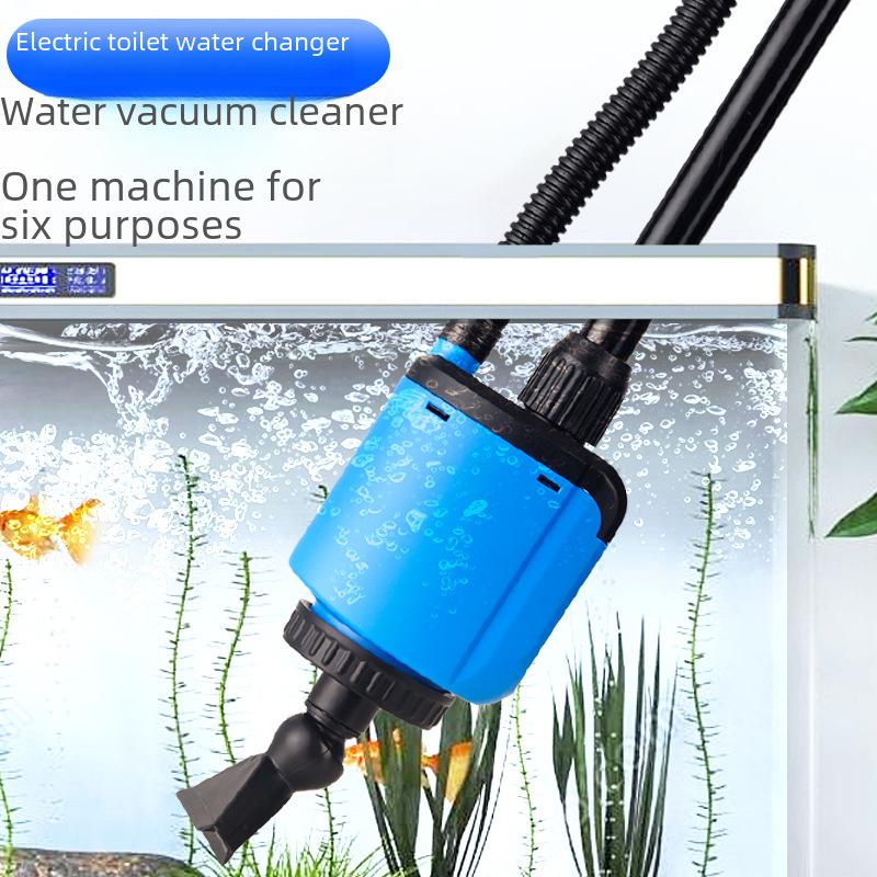 Fisherman's Port Electric Aquarium Water Changer & Sand Suction Pump Set