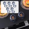 5 Pieces Knob Covers Gas Electric Oven Locks Protecting Kids Pets