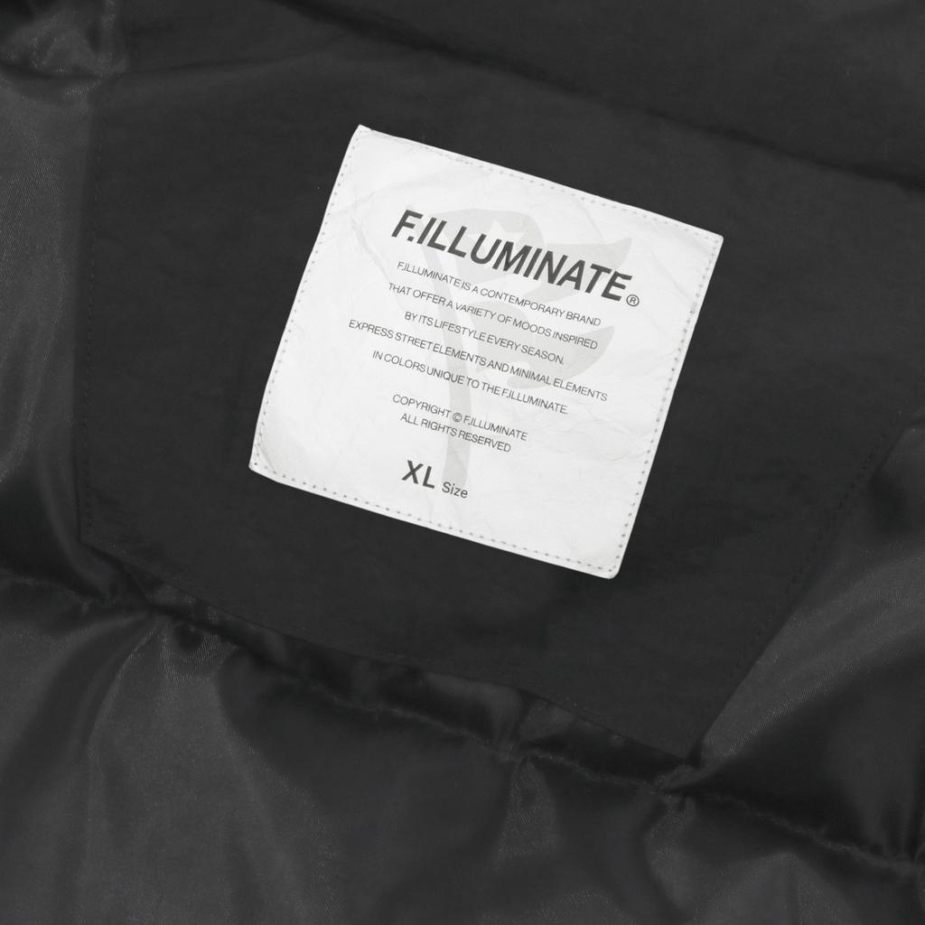 Filluminate Utility Short Monster Parka - Black