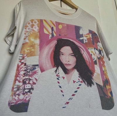 1995 Björk Post Vintage T-Shirt Nachdruck Geschenk für Fans Alle Größen S-4XL