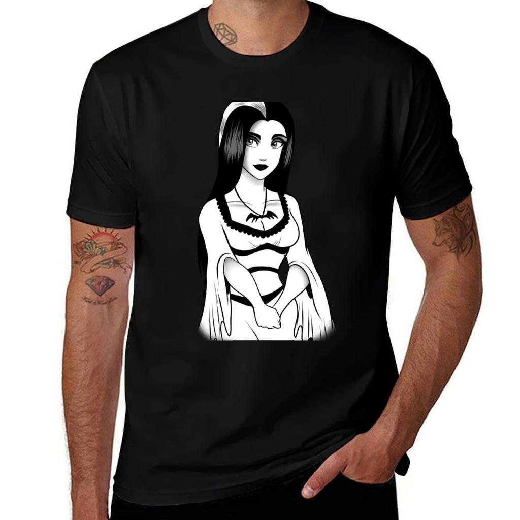 Lily Munster TShirt Thanksgiving Day Tee Top
