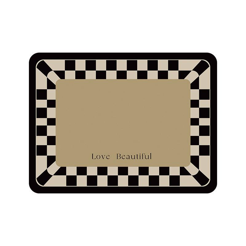Kitchen Table Mat Coffee Mat Absorbent Mat Kitchen Bathroom Laundry Room Diatom Mud Can Be Washed Non-slip MAT